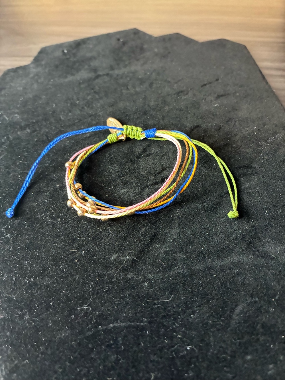 Plunder New Multi-Color Adjustable Bracelet Friendship Bracelet With Beads - Picture 6 of 6